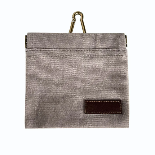 (GREY) Walking dog snack pocket+ Free Gift
