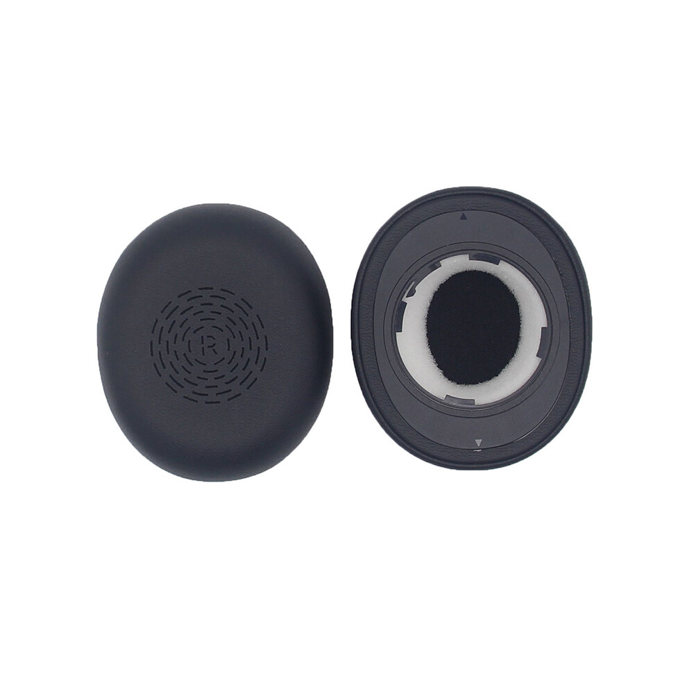 Headphone Cover Protein Leather Earmuffs Sponge Accessories For Jabra Evolve2 65Uc/Ms Flex 735632093501