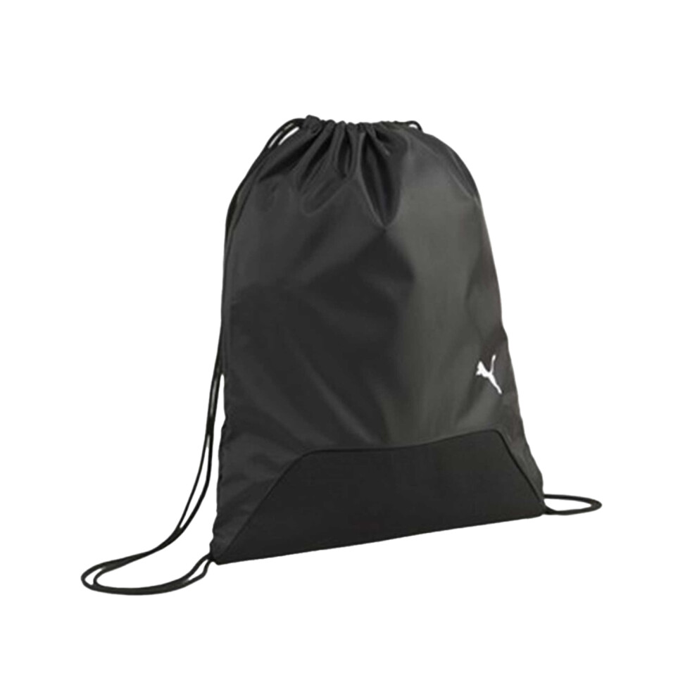 (One Size, Black) Puma TeamGoal Gym Drawstring Bag