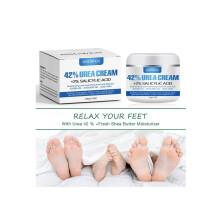 ISSUWEN Hand and Foot Care 42% Urea Cream Intensive Moisturizes & Softens Skin Callus Remover Hand & Foot Cream for Dry Cracked Heels Elbows 100g