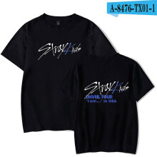 (XXXL) Friday Clothing New Stray Kids Peripheral Trendy Personalized Fashionable Short-sleeved T-shirts For Men And Women