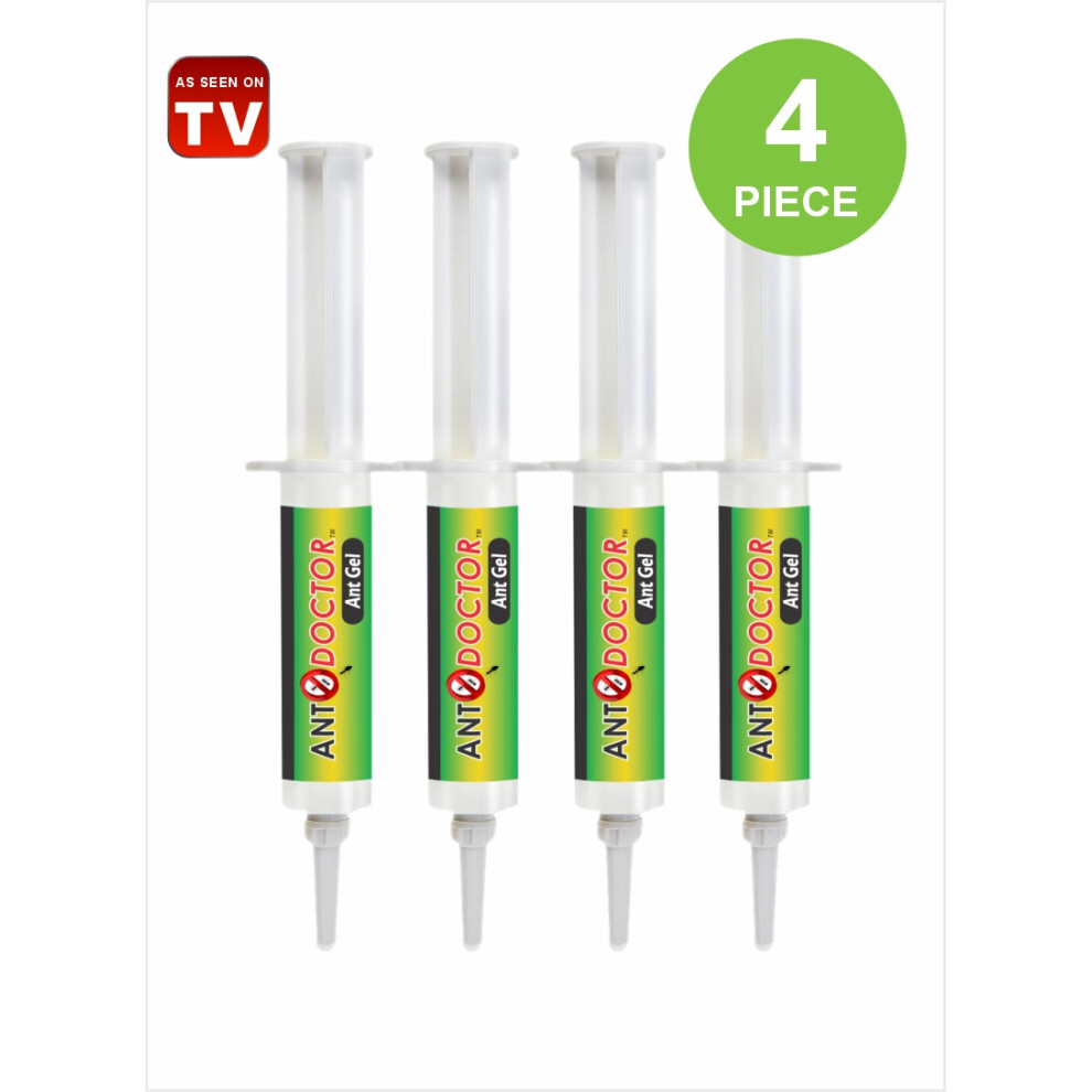 Effective Ant Doctor Ant Killer Gel | Powerful & Long-Lasting Ant Killer|Easy Injection for Effective Control 10g  (Pack Of 4)