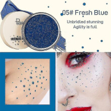 (5 Fresh Blue) Water-resistant Faux Freckle Kit Lifelike Fake Freckle Stamper