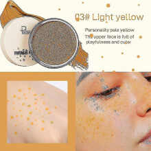 (3 Light Yellow) Water-resistant Faux Freckle Kit Lifelike Fake Freckle Stamper