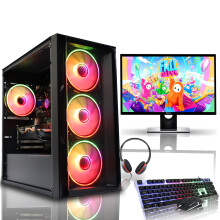 (4GB NVIDIA GTX 1650, 22'' Inch) Gaming PC Bundle i5 16GB GTX 1650 1TB + 120GB SSD - Refurbished