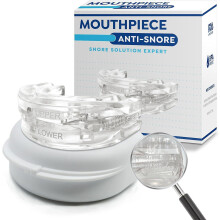 Mouth Guard For Snoring, Dream Hero Anti-snoring Anti-molar Silicone Braces Dental Tray