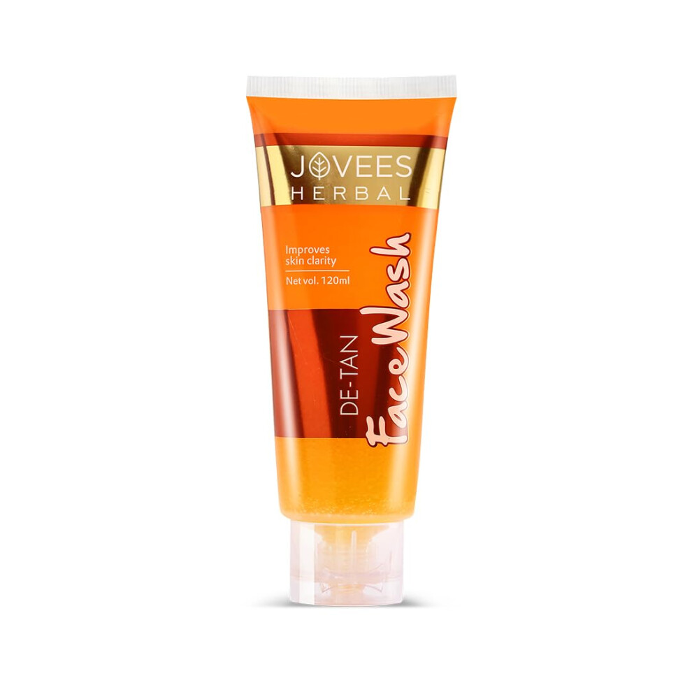 Jovees Green De Tan Face Wash For Improves Skin Clarity 120Ml