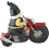 Garden Motorcycle Gnome Resin Crafts 3