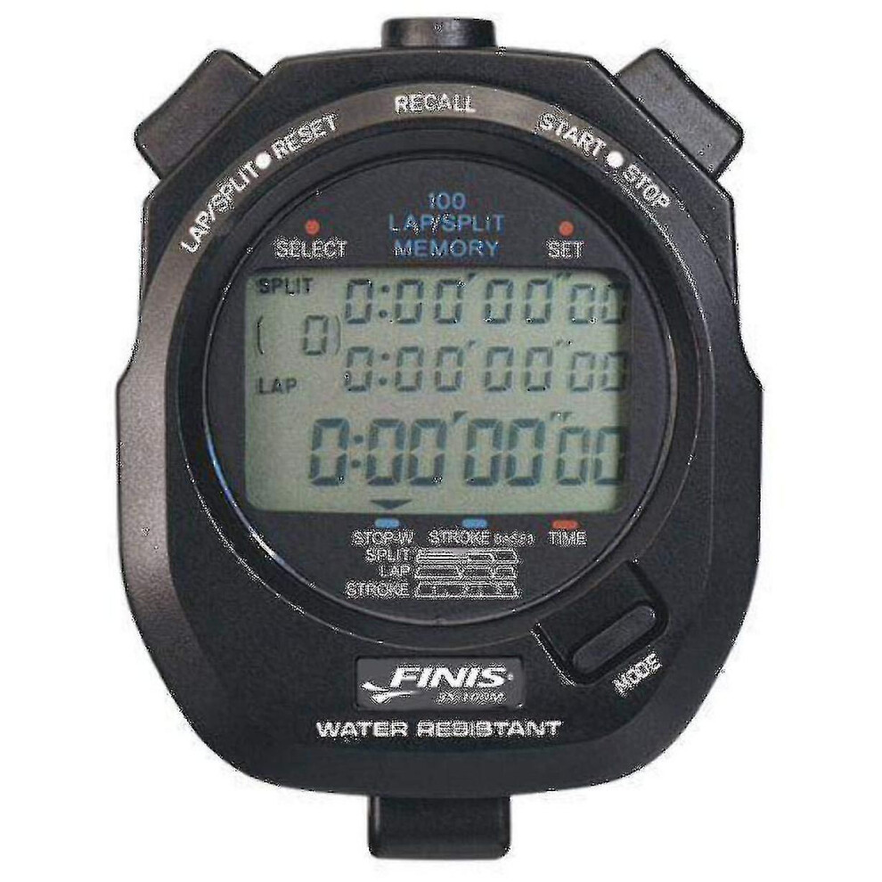 Stopwatch 3x-100m Memory Black