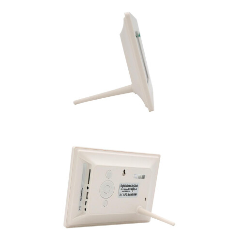 (white*UK) Digital Calendar, Clock With Day And Date For Elderly Day Clock Digital Clock 1