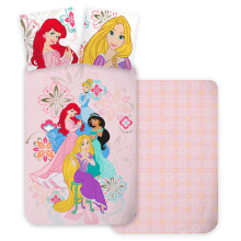 Disney Princess Toddler Size Duvet Cover Set 100 x 135 cm 100% COTTON