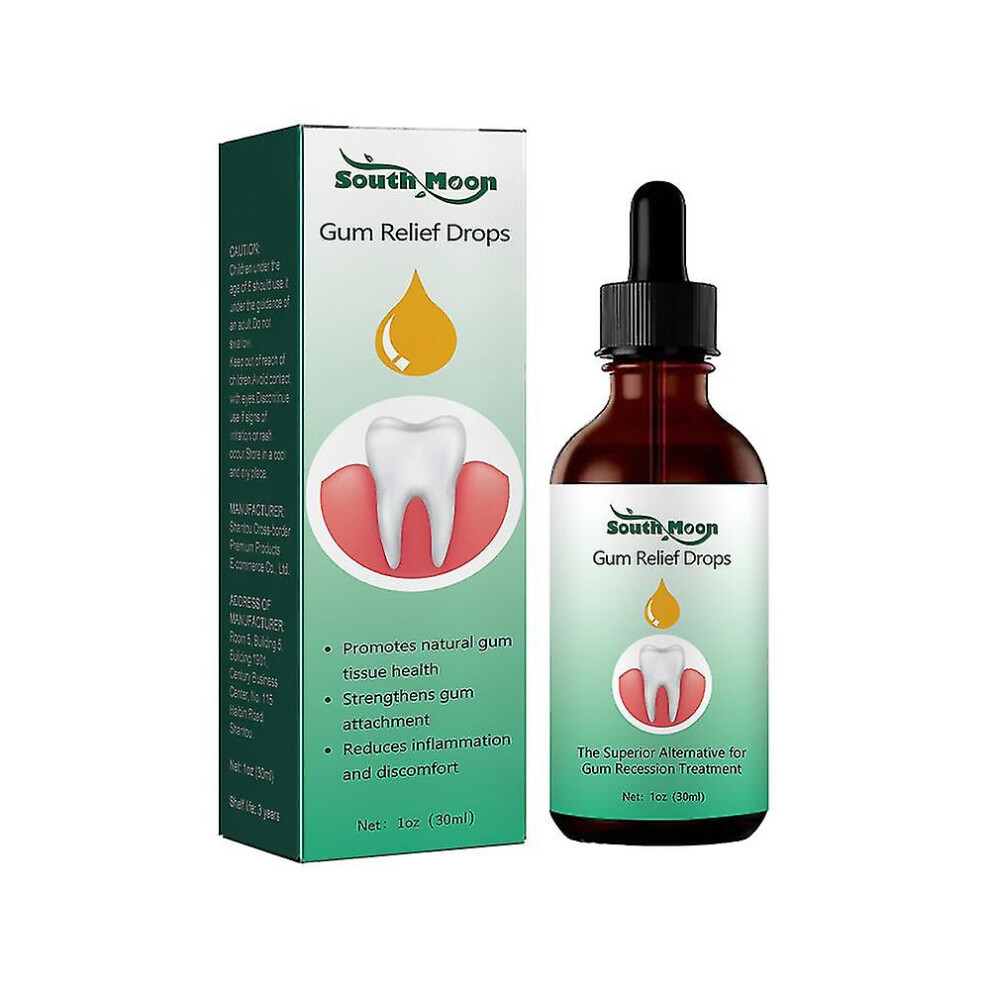 Gum Regrowth Drops, Natural Gum Restore Liquid Mouthwash, Gum Therapy Gel Receding Gum Repair Treatment New-yvan