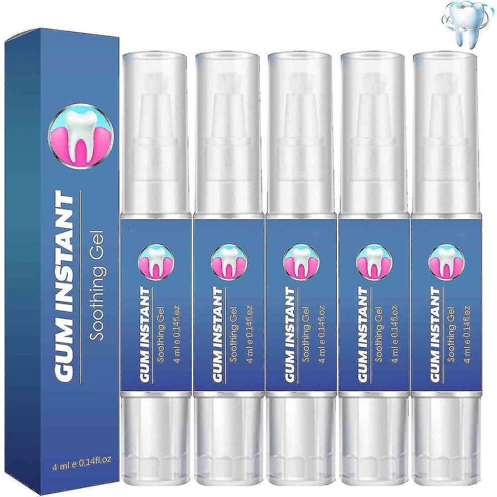 5x Dentizen Gum Therapy Gel Gum Instant Soothing Gels For Sensitive Teeth Pen 4ml