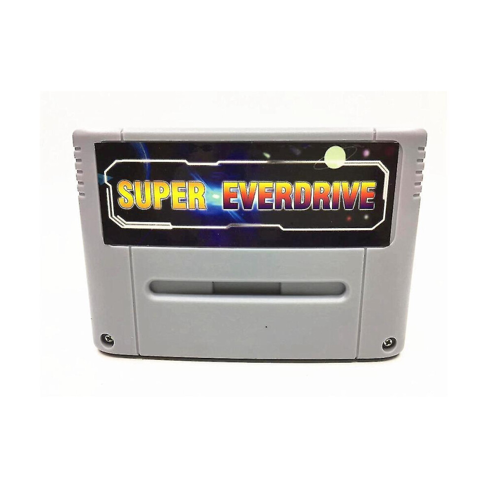 Super 800 In 1 Pro Remix Game Card for Snes 16 Bit Console Super , Grey