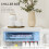 Homcom HOMCOM 91L Freestanding Under Counter Fridge with Lock White 3