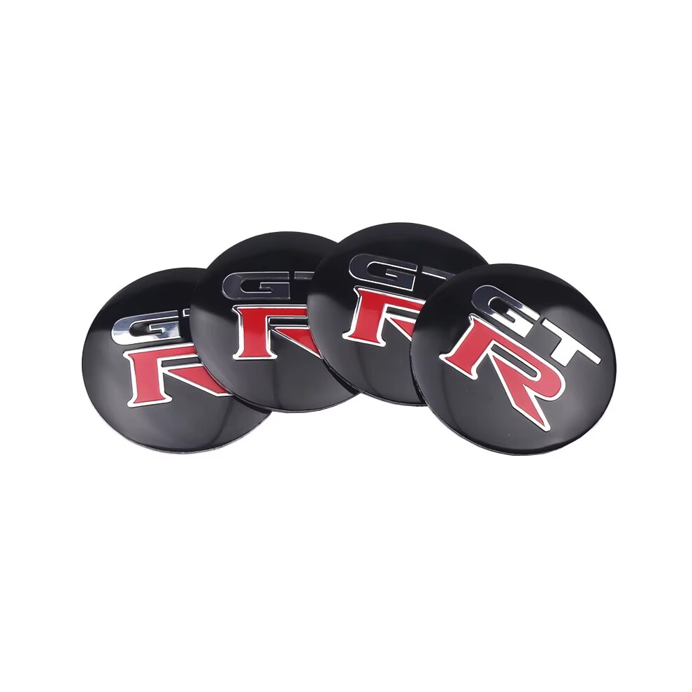 (56Mm-Gtr) 56Mm Car Wheel Hub Cap Tire Center Emblem Sticker Accessories For Nissan Juke Logo Serena Versa Micra 350Z 370Z Armada Kicks 6906802390087