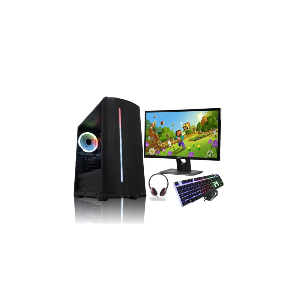 Gaming PC Bundle i7 10700F 16GB DDR4 480GB SSD 2TB HDD RTX 3050 Win 11