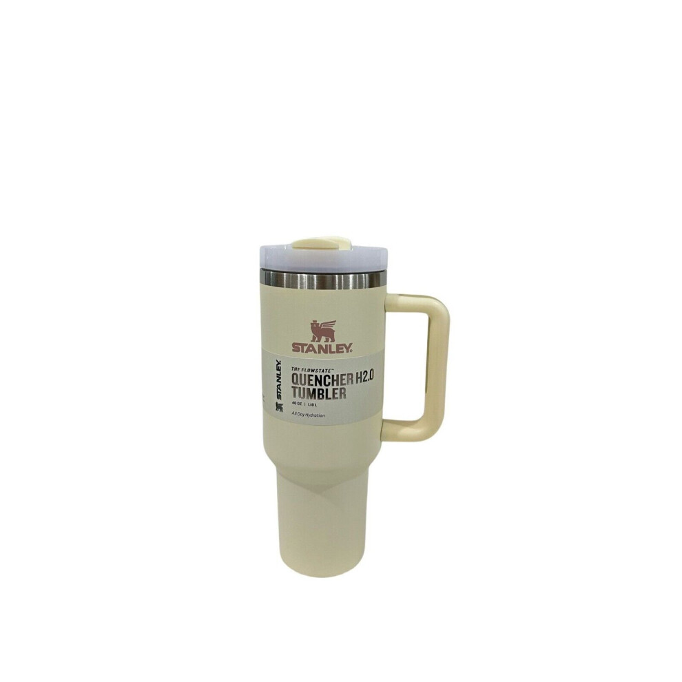 (beige) For Stanley Quencher H2.0 FlowState 40 oz Insulated Mug