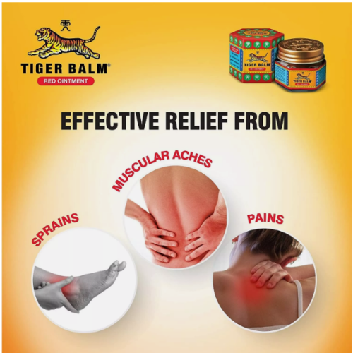 Tiger Balm Red Ointment For Effective Relief Ayurvedic 21ml 2