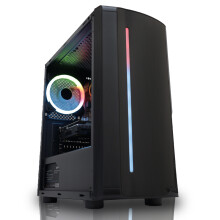 Gaming PC Intel Core i3 8GB DDR3 RAM 240GB SSD Windows 10 Wi-Fi - Refurbished