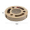 Living And Home Round Cat Scratcher with Ball Toy 6