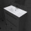 NES Home Nes Home 800mm Modern White Slim Ceramic Inset Basin 2