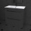 NES Home Nes Home 800mm Modern White Slim Ceramic Inset Basin 1