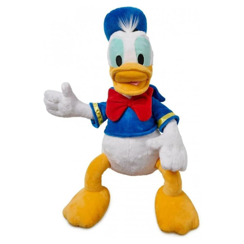 Store Official Donald Duck Medium Soft Plush Toy, Medium 15 3/4 Inches, Cuddly Classic Toy Character In Classic Sailor's Outfit