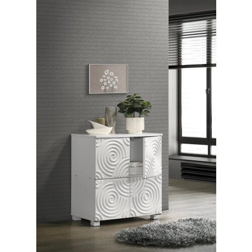 Timber Art Design UK Modern Storage Cabinet, 4 Doors