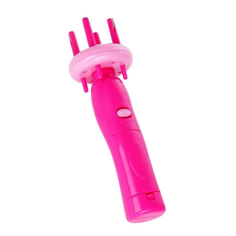 Red Electric Automatic Braid Machine Hair Braider Styling Tools