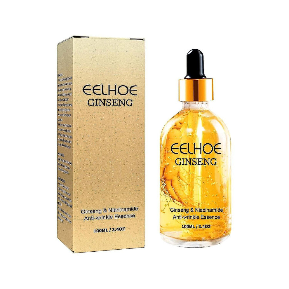 Gold Eelhoe Ginseng Niacinamide Anti-Wrinkle Essence, Ginseng Polypeptide Anti-Ageing Essence, Water Ginseng Serum, Ginseng Hyaluronic Acid Liquid,_K2