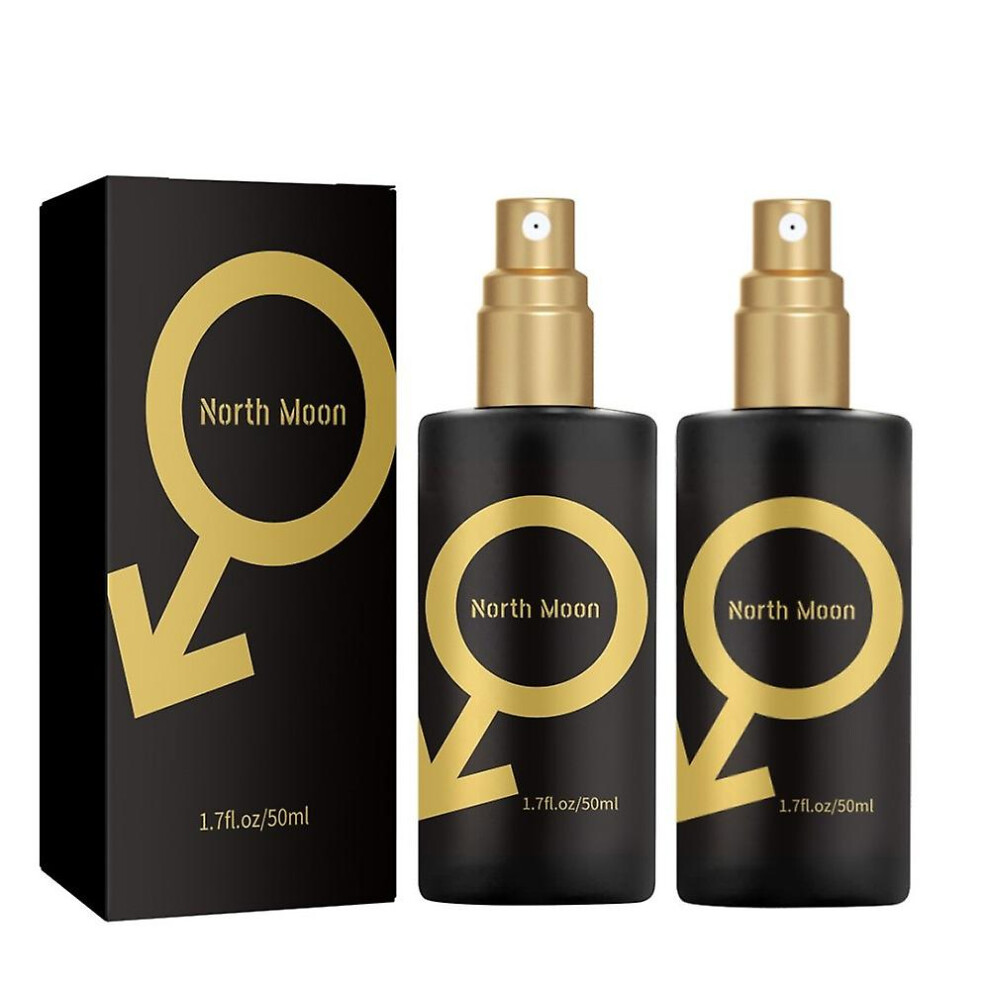 Orange 2Pcs Perfume With Pheromones For Him 50Ml Pheromone Men Attract Women Spray