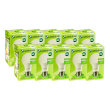 (10 Pack) Lowenergie LED Light Bulb 10w Edison Screw E27 Day White 6000K A60 GLS A+ Energy Saving Lamp