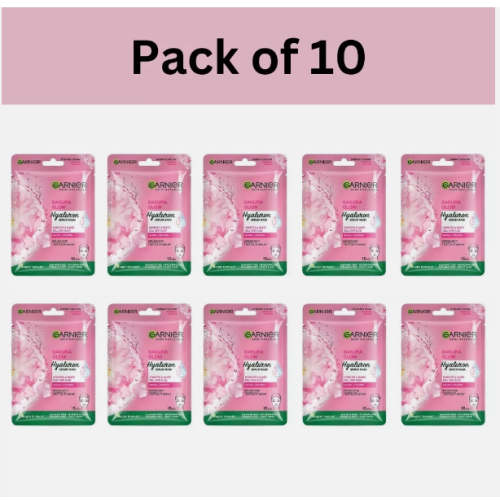 Garnier Garnier Hyaluron Sheet Mask (Pink) x10 1