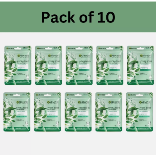 Garnier Garnier Green Tea Sheet Mask (Green) x10 1