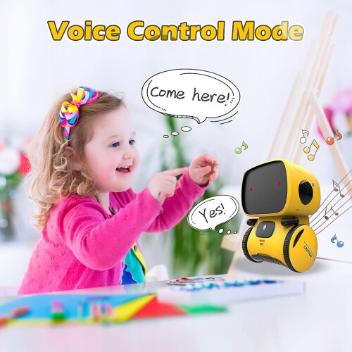 (yellow) Ai-enhanced Intelligent Robot Designed For Children 1