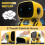 (yellow) Ai-enhanced Intelligent Robot Designed For Children 6