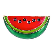 Watermelon Brooch Girl Brooch Natural Shell Brooch Banquet Brooch Brooch Pin