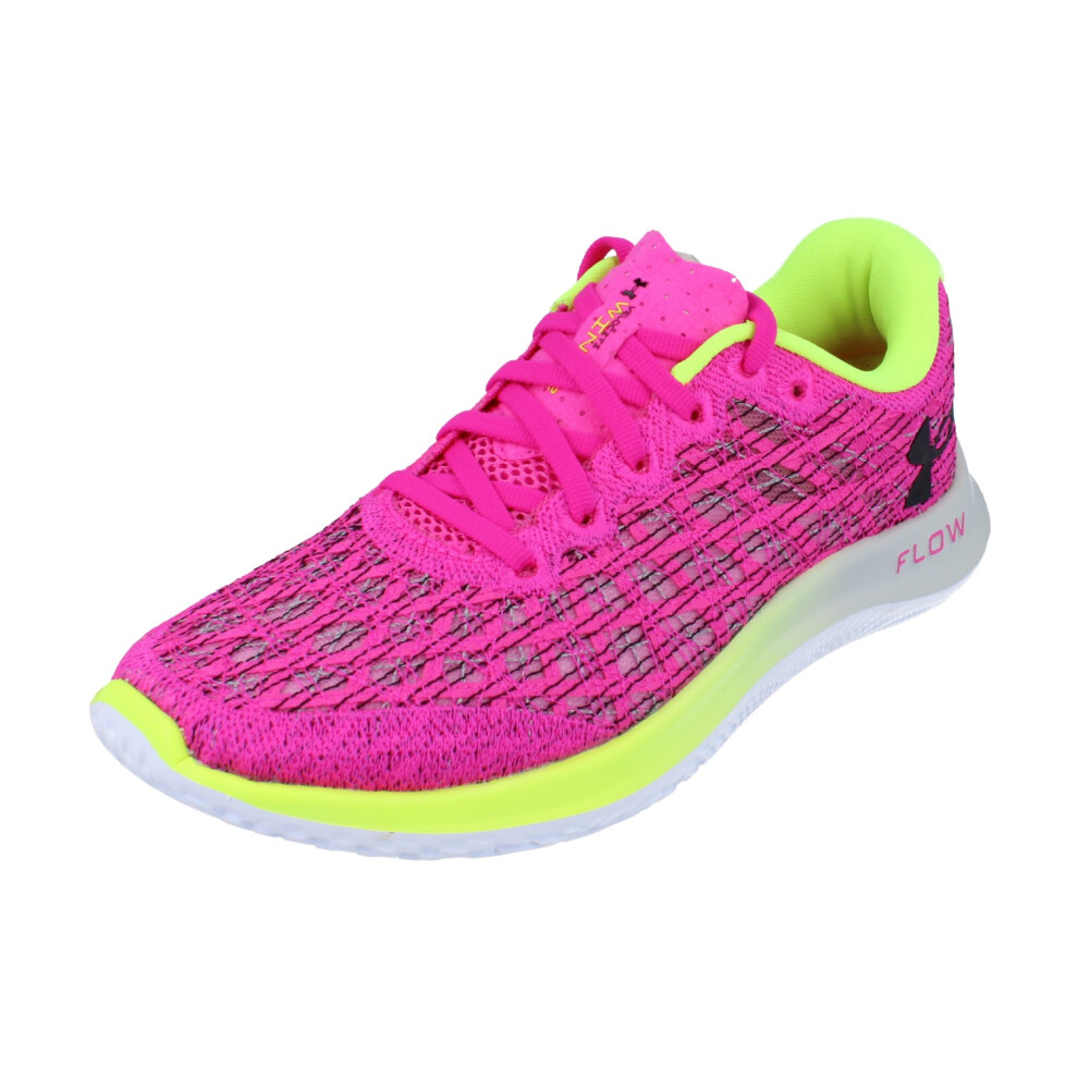 Under Armour (8) Flow Velociti Wind 2 Womens Running Trainers 3024911 Sneakers Shoes Pink