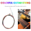 CONJUNTO DE 6 NOVAS CORDAS MULTICOLOR PARA GUITARRA CLÁSSICA 5