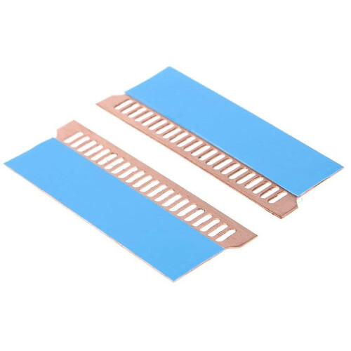 Σειρά 4Pcs Pure Copper Laptop Notebook Memory Ψύκτρα ψυγείο Ψύξη RAM Μνήμη Ψύκτη Ψύκτρα 0,5mm 2