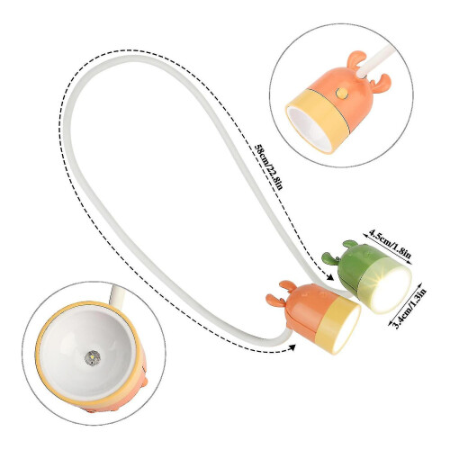 (C) Led Neck Reading Light For Reading In Bed,flexible Arms For Reading 1