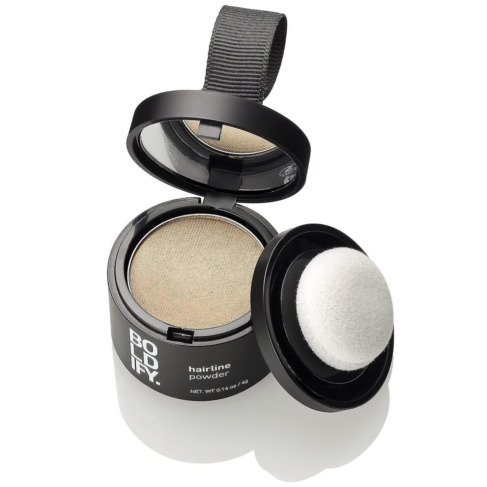 Light ( Blonde) Hairline Powder (Auburn) Instantly Conceals Hair Loss And Fills In Receding Hairlines, Bald Spots