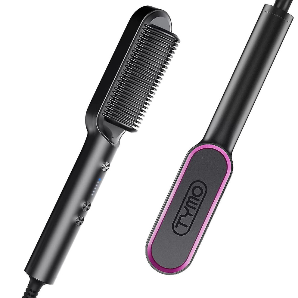 Black Hair Straightener Comb Professional Hair Tools For Styling Matte