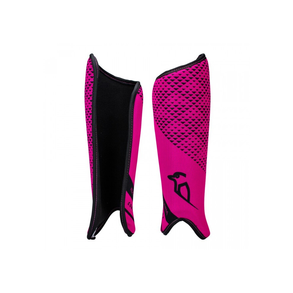 Photos - Protective Gear Set Kookaburra   Unisex Adult Convert  Hockey Shin Pads (Pack of 2)  2021(M, Black/Pink)