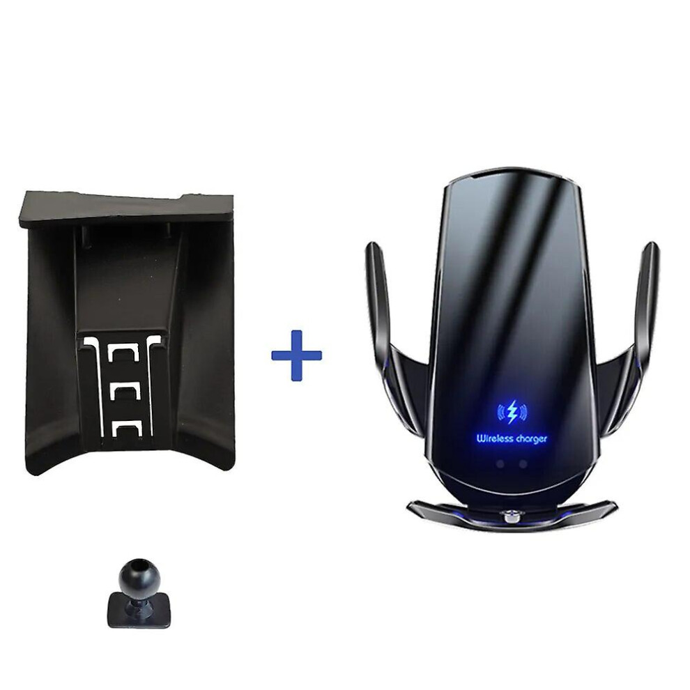 (Base and holder 3) For Mercedes Benz V250 V260 W447 V Class 2016-2022 Car Phone Holder Special Fixed Bracket Base Wireless Charging Accessories