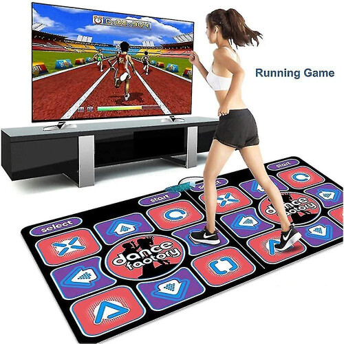 Christmasmulti-function Double User Dance Mat Wired Dance Mat Game With 2 Remote Control 1