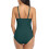 (S) Maternity Swimsuit One Piece Bathing Suit Button Neck Cross Back 6