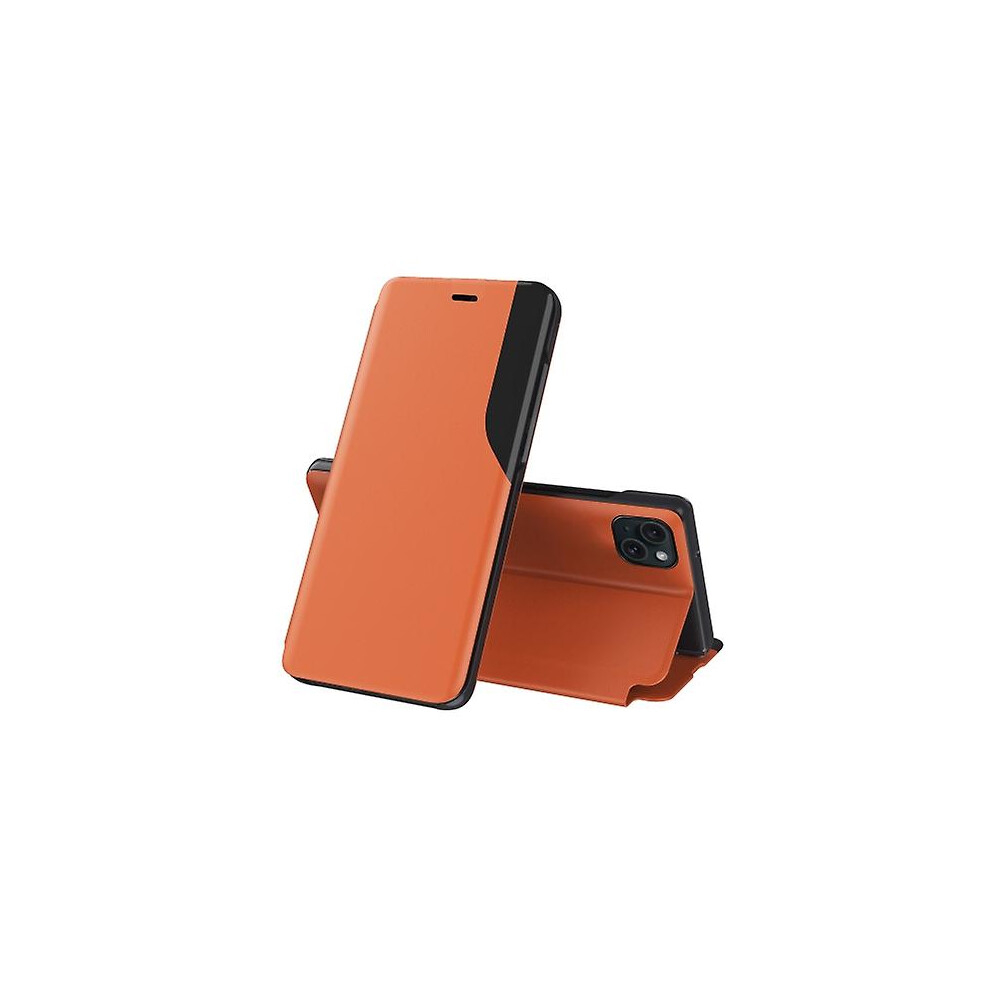 (, 15 Plus) For Iphone 15 Attraction Flip Holder Leather Mobile Phone Case Orange 8994439352873
