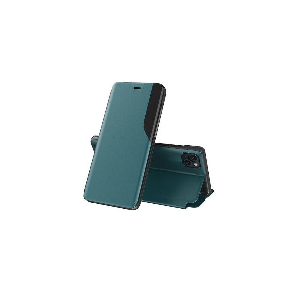 (, Iphone 15) For Iphone 15 Attraction Flip Holder Leather Mobile Phone Case Green 8994439352897